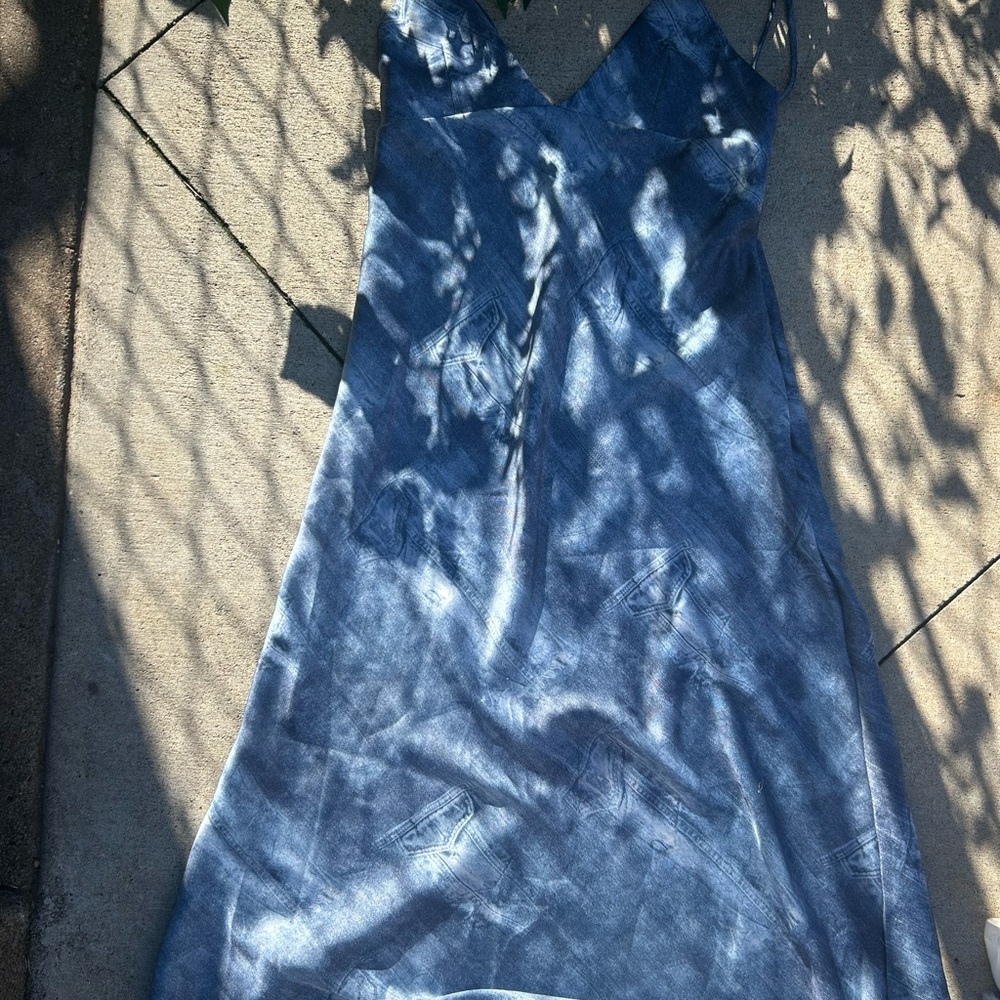 Zara Denim Blue Dress